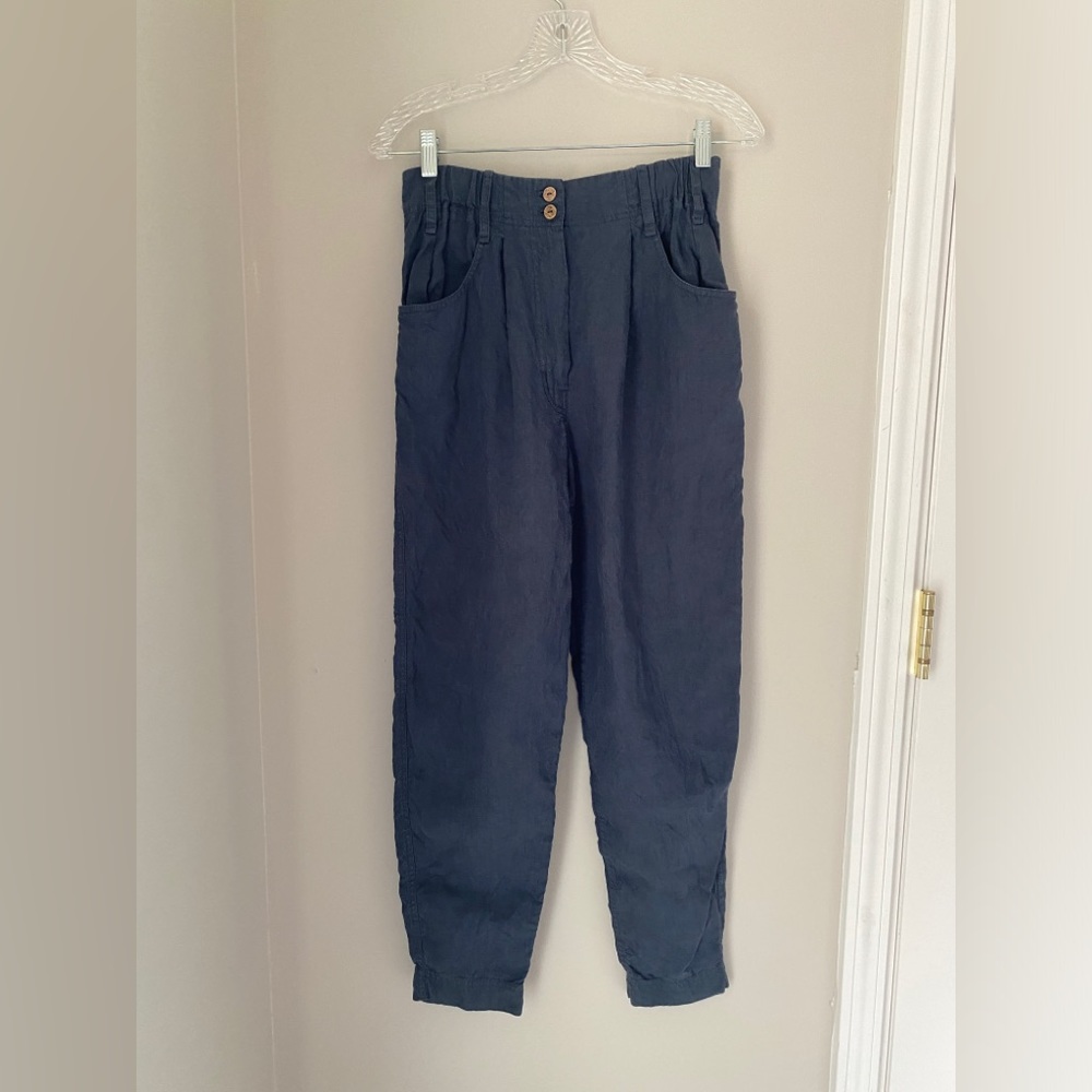 Notperfectlinen Dammes in Indigo, S/M